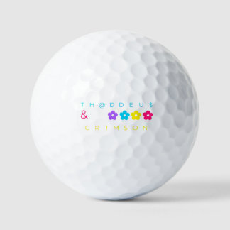 BALLES DE GOLF TH@DDEU$ & CRIM$ON