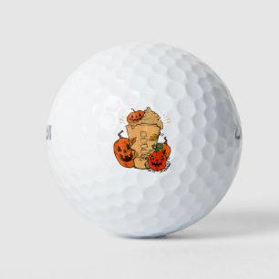 Balles De Golf Thanksgiving Amour Citrouille Épice Automne Automn