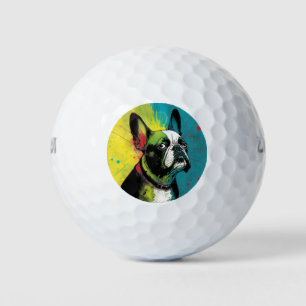 Balles De Golf The French Bulldog - Composition 001