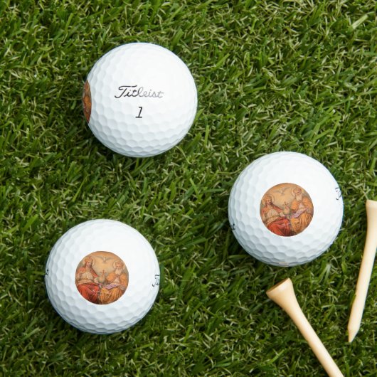 Balles De Golf The Holy Trinity (Herbe in situ)