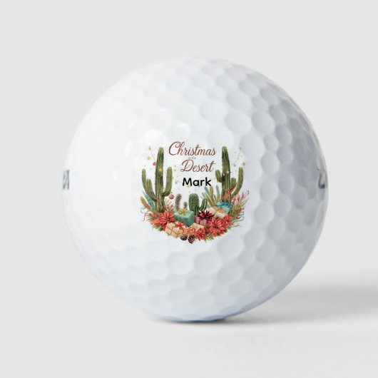 Balles De Golf Thème Arizona (Devant)