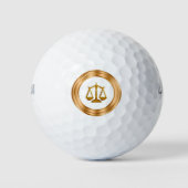 Balles De Golf Thème Avocat de classe (Devant)