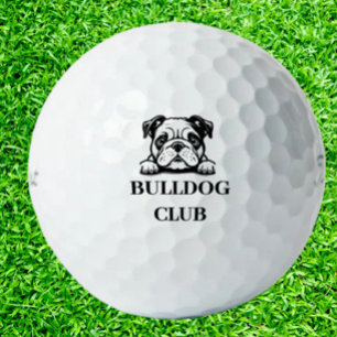 Balles De Golf Thème Bulldog Custom Club