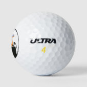 Balles De Golf Thème de la Diva de Golf Drôle (Logo)