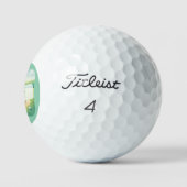 Balles De Golf Thème Golf Par Tee Monogram Golf Balls (Logo)