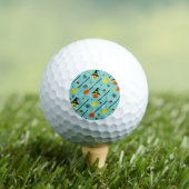 Balles De Golf Thème Halloween Witchen sans couture (T-shirt Insitu)