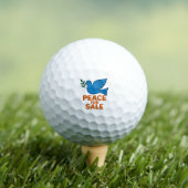 Balles De Golf Thème Paix à vendre (T-shirt Insitu)