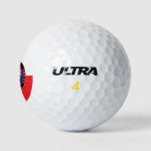 Balles De Golf Thurber Round polonais Texan (Logo)