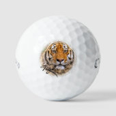 Balles De Golf Tiger (Recto)