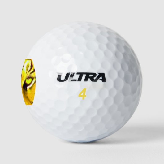 BALLES DE GOLF TIGER (Logo)