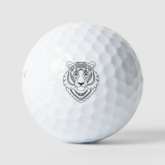 Balles De Golf Tigre blanc inspiré