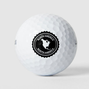 Balles De Golf Timbre de l'Amérique du Nord