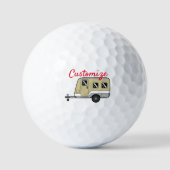 Balles De Golf Tiny Tan Caravan Camper Thunder_Cove (Recto)