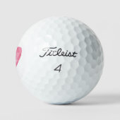 Balles De Golf Titleist 2023 Pro V1 Aquarelle coeur (Logo)