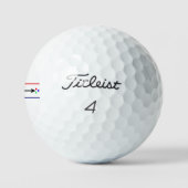 Balles de golf Titleist Pro V1 avec ligne d'aligne (Logo)
