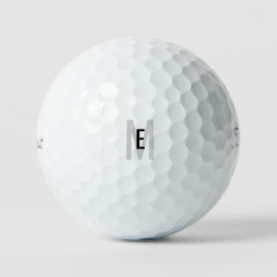 Balles de golf Titleist VI avec monogramme moderne