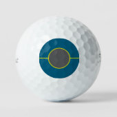 Balles de golf Titlist pré-marquées pack de 3 - bl (Recto)