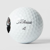 Balles De Golf titre gorille rugissant (Logo)