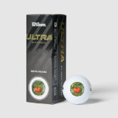 Balles De Golf Tomate en forme de coeur (Emballage)