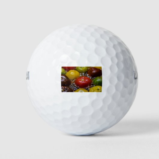 Balles De Golf Tomates en couleurs (Devant)