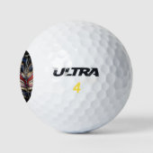 Balles De Golf Tonnerre à visage totem (Logo)