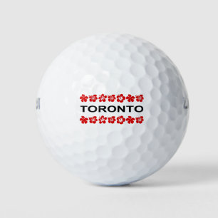 Balles De Golf Toronto Red Aloha Bands couleur claire