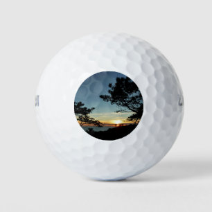 Balles De Golf Torrey Pine Sunset III Paysage californien