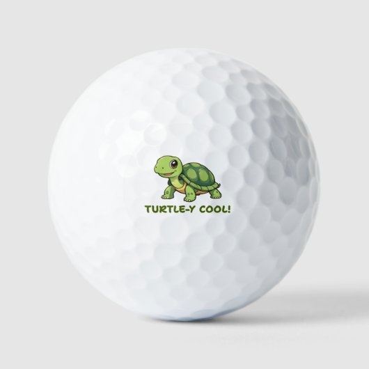 Balles De Golf Tortue (Recto)