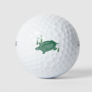Balles De Golf Tortue de mer verte