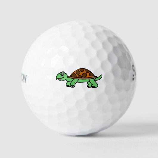 Balles De Golf Tortue lustrée (Recto)