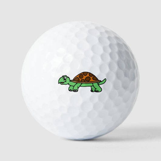 Balles De Golf Tortue lustrée (Recto)