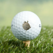 Balles De Golf Tortue minuscule (Tortue) (T-shirt Insitu)