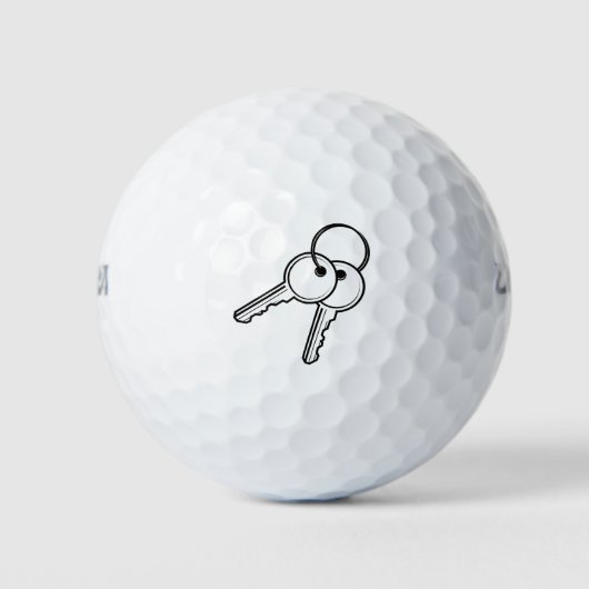 Balles De Golf Touches (Devant)