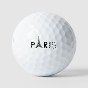 Balles De Golf Tour Eiffel de Paris, France  