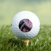 Balles De Golf Tourbillon rose (T-shirt Insitu)