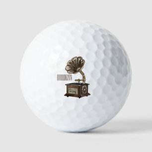 Balles De Golf Tourne-disque dessin animé