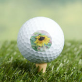 Balles De Golf 'Tournesol timide' (T-shirt Insitu)