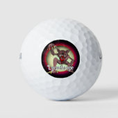 Balles De Golf Tournoi d'Halloween Werewolf Personnalisé (Devant)