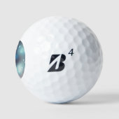 Balles De Golf Tourterelle de Noël (2) (Logo)