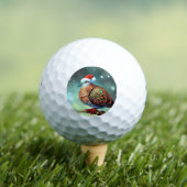 Balles De Golf Tourterelle de Noël (3) (T-shirt Insitu)
