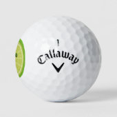 Balles De Golf Tranche de citron vert (Logo)