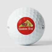 Balles De Golf Tranche de pizza (Recto)