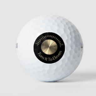 Balles De Golf Transformez-Le En Onze Boules De Golf Gold