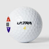 Balles De Golf Travailleur de sondage (Logo)