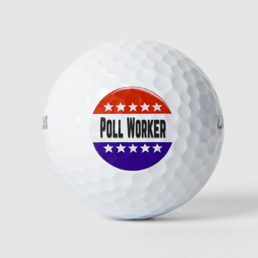 Balles De Golf Travailleur de sondage (Devant)