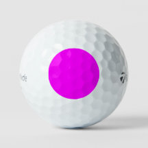Très Joli Pink Magenta Golf Ball