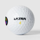 Balles De Golf Trick Me Treat Me Multi-Color (Logo)