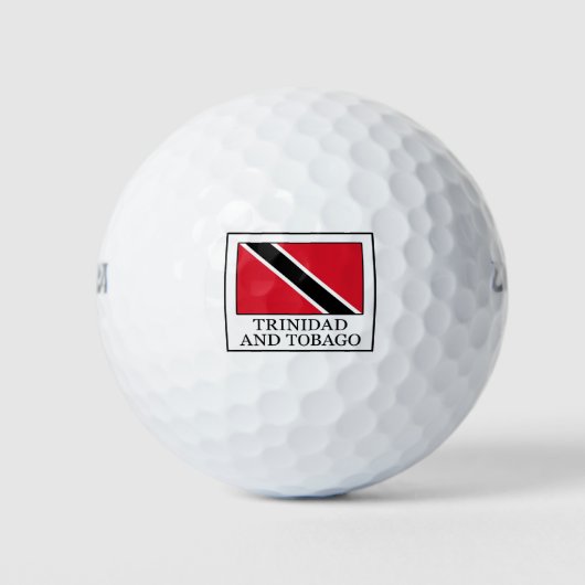 Balles De Golf Trinité-et-Tobago (Devant)