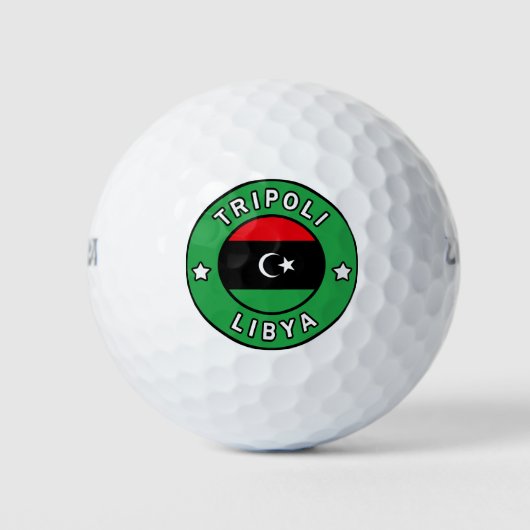 Balles De Golf Tripoli Libye (Devant)