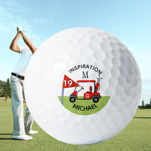 Balles De Golf Trou 19 personnalisé Fun Panier Personnalisé